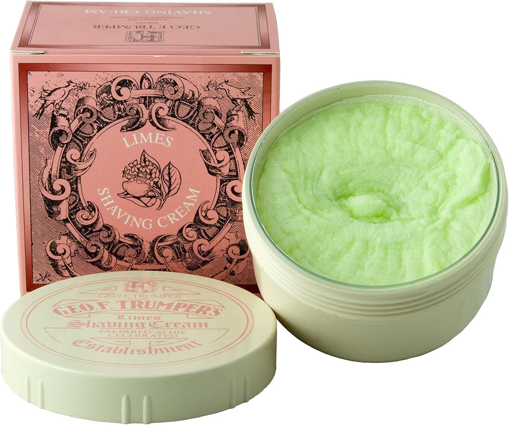 Geo F. Trumper Shaving Cream Tub - Lime