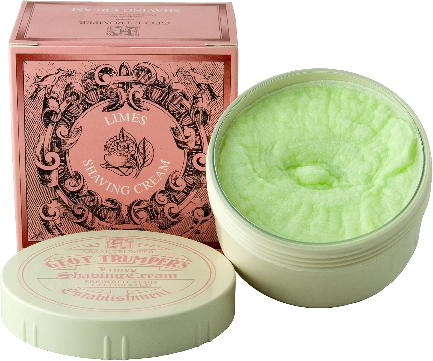 Geo F. Trumper Shaving Cream Tub - Lime