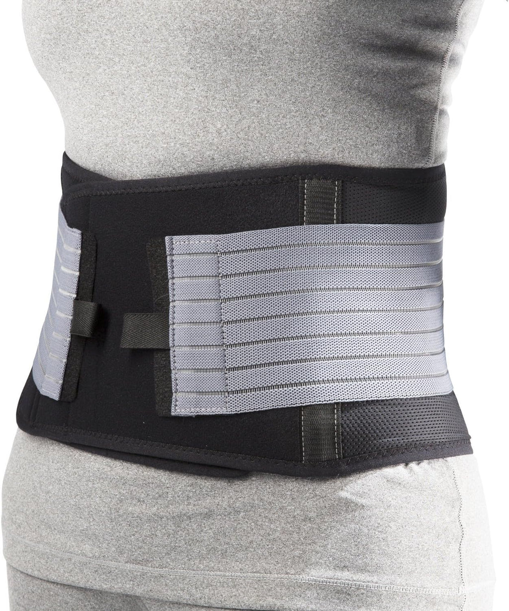 Champion Sacro Brace, Low-Back, Abdominal, Lightweight Support, Black, Regular