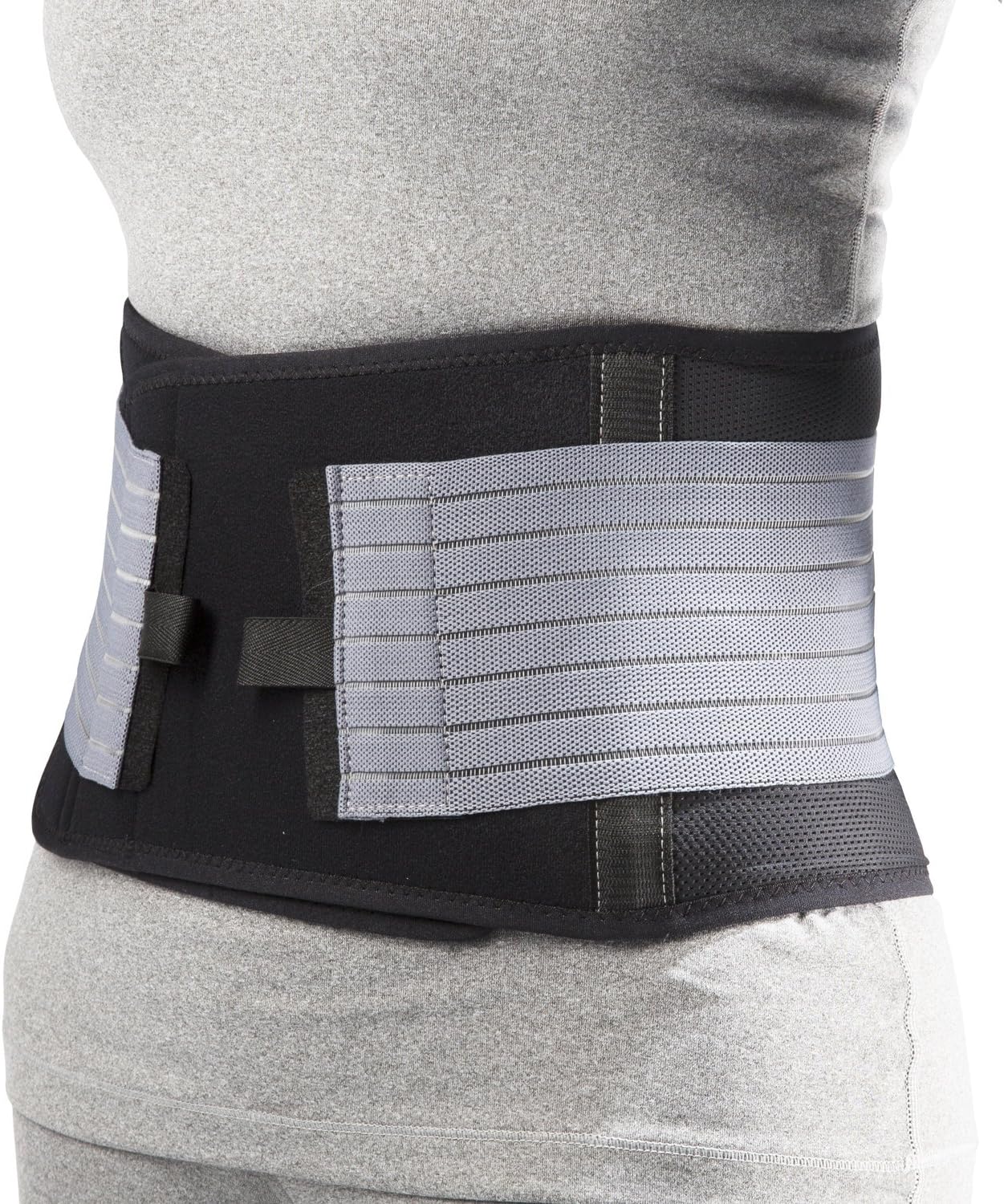 Champion Sacro Brace, Low-Back, Abdominal, Lightweight Support, Black, Regular