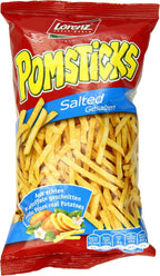 Lorenz Pomsticks Salted, 3.5 Ounce (Pack of 20)