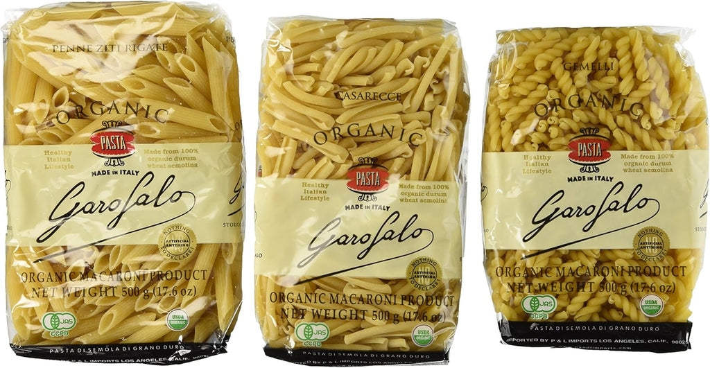 Garofalo Variety Pack 100% Organic 6 Pack - 1.1 Lb Each