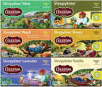 Celestial Seasonings Sleepytime Herbal Tea, Variety Pack - Caffeine Free Sleep Tea, 20 Tea Bags Per Box (Pack of 6)