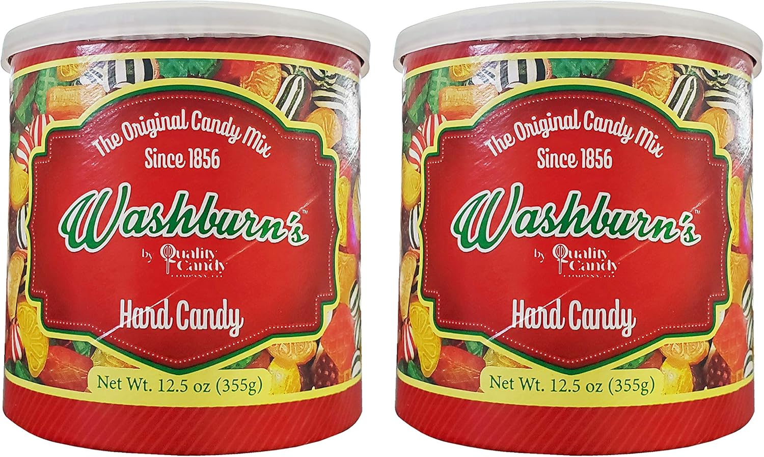 Washburn's Hard Candy (2 Pack, Total of 25oz)