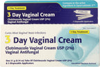 Clotrimazole 3 Day Vaginal Cream 0.74 Oz, 3 dosages