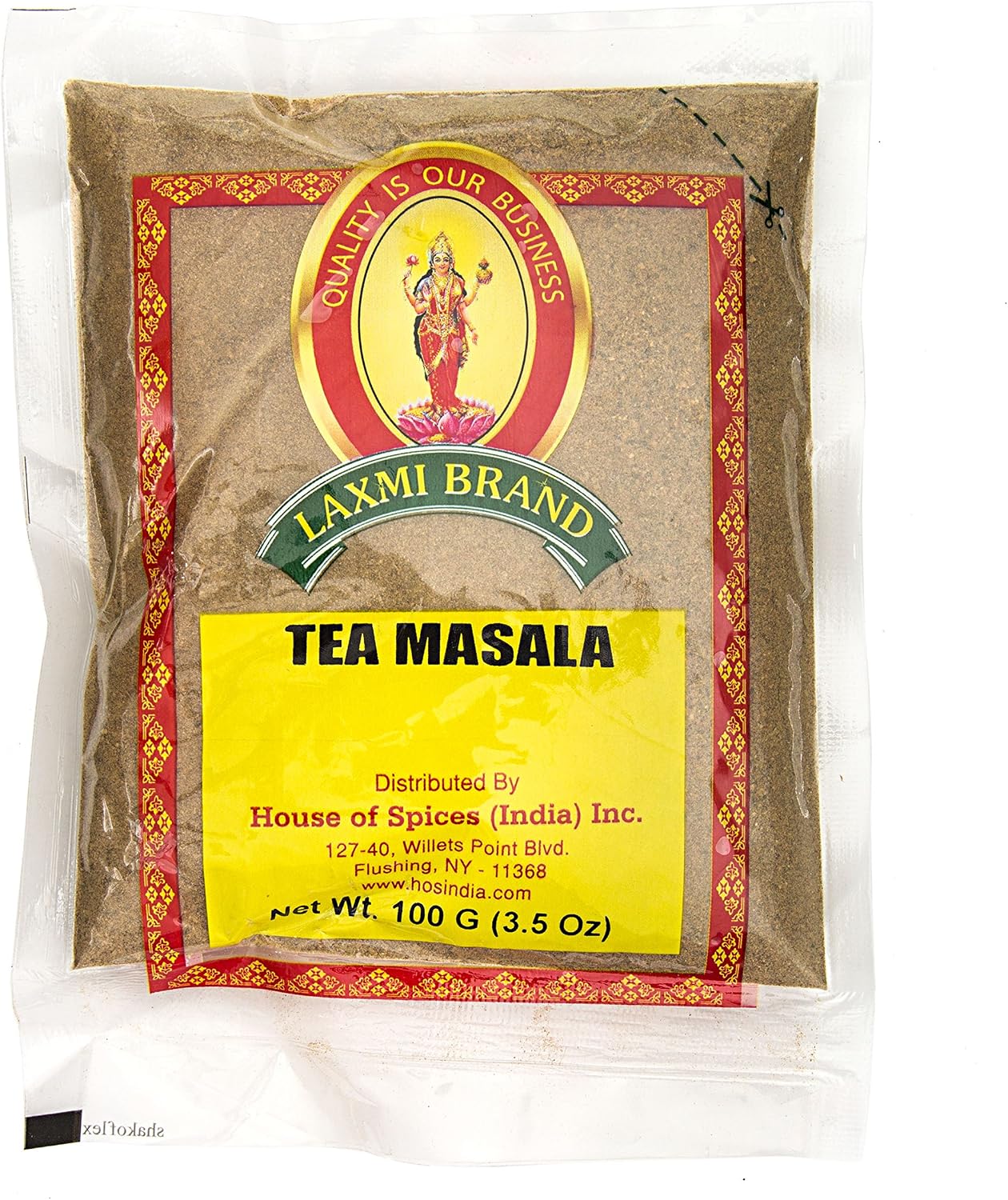 Laxmi Natural Tea Masala - Traditional Indian Tea Masala - 3.5oz (2 Pack)