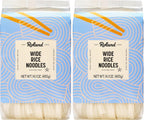 Roland Foods Wide Rice Noodles,Specialty Imported Food,14.1 Ounce Bag,(Pack of 2)