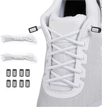 anan520 2 Pairs Elastic Shoelaces - Elastic No Tie Shoe Laces For Adults,Kids,Elderly
