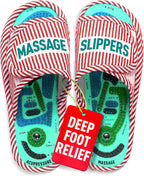 Acupressure Massage Slippers for Plantar Fasciitis & Neuropathy Relief – Reflexology Massager Sandals, Ideal Gift for Men & Women, Stress & Tension, Pain Management for Foot Health Stocking stuffers