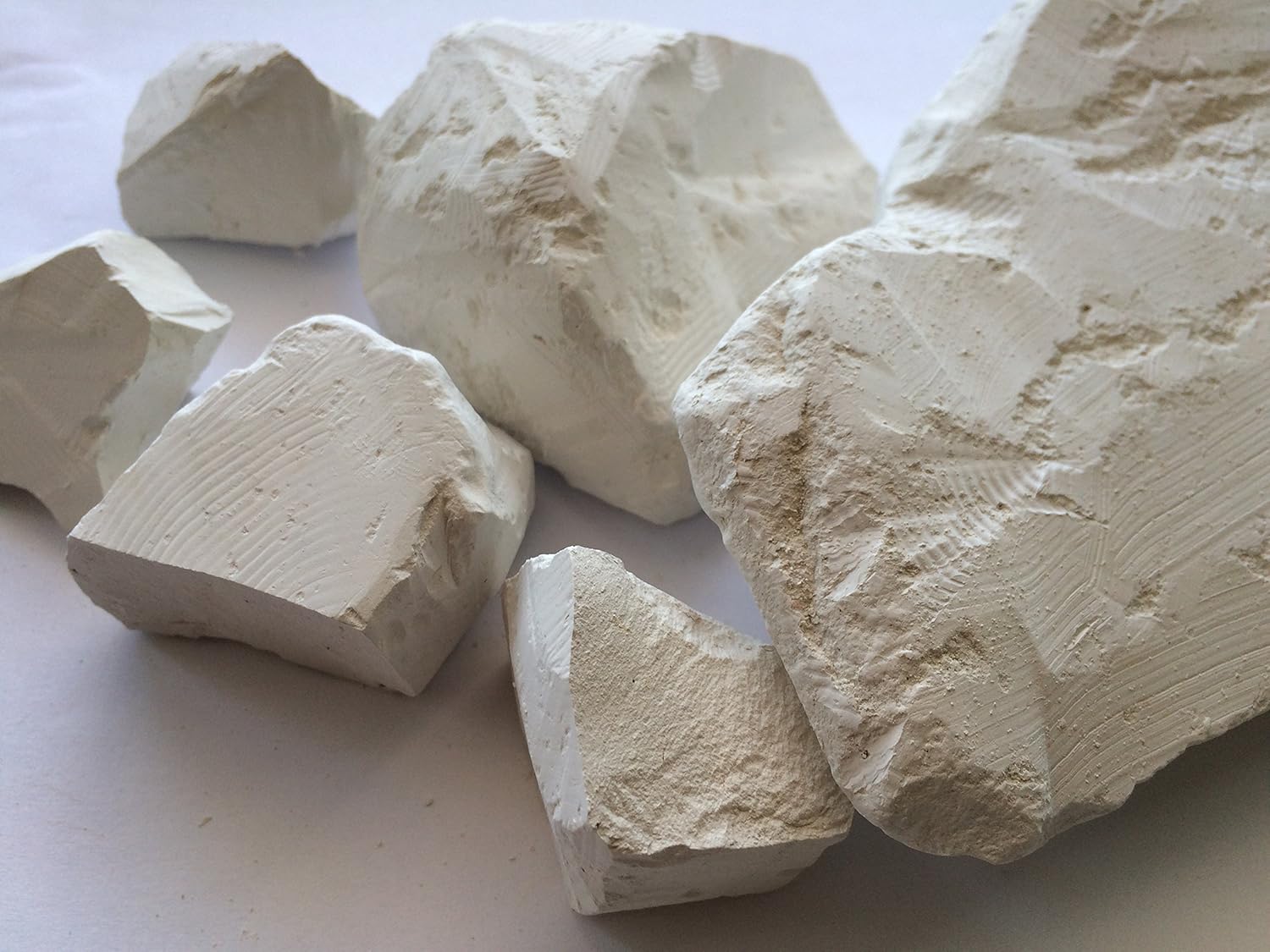 KAMENKA Edible Chalk Chunks (lump) Natural for Eating (Food), 4 oz (113 g)