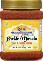 Rani Pickle (Achar) Masala Indian Spice Blend 22oz (1.375lbs) 624g PET Jar ~ Vegan | Gluten Friendly | NON-GMO | Kosher | No colors | Indian Origin