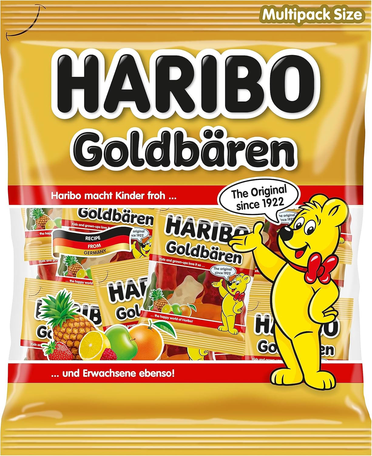 Haribo Mini Gold Bears 250grams, 18 Pc