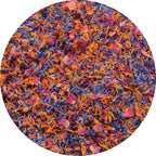 Scash 1 Ounce - Spring Flower Blend – Edible flowers - Rose, Blue Cornflower and Marigold - All natural, Culinary grade Delights Premium Quality - Perfect for Beverages, Cakes dried flowers for candle making 100% Natural - flower sprinkles
