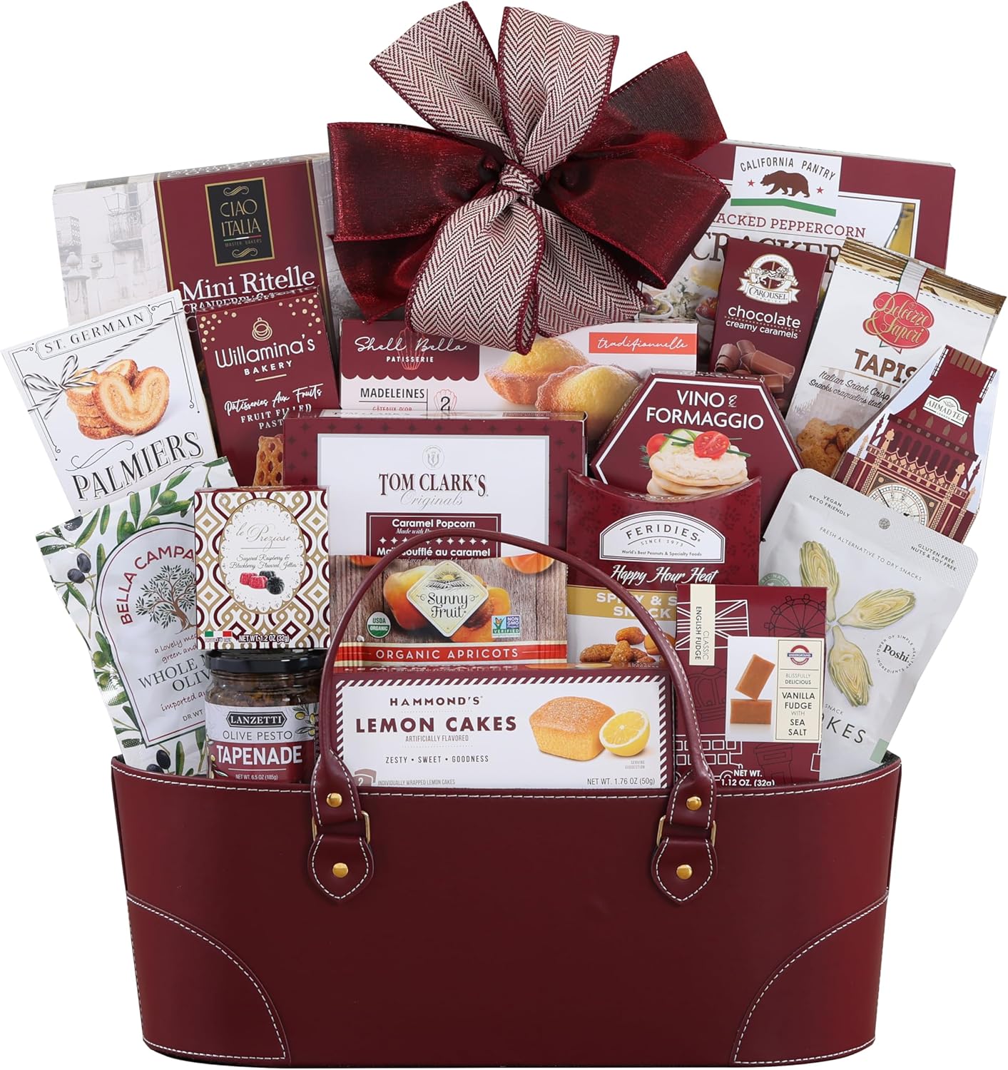 Wine Country Gift Baskets Premier Gift Basket Collection Gift Basket for Women, Men, Families, Chocolate, Savory Snacks, great gift for Easter, Spring, Birthdays, Co Workers Friends and more