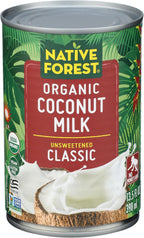 Native Forest Unsweetened Classic Coconut Milk, Organic, 13.5 Fl Oz