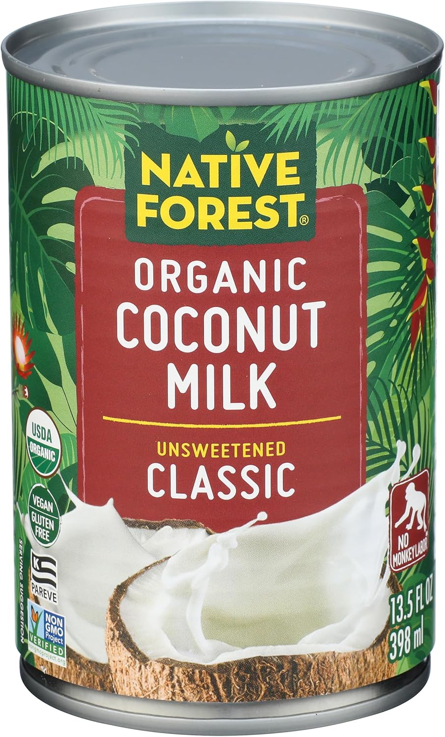 Native Forest Unsweetened Classic Coconut Milk, Organic, 13.5 Fl Oz