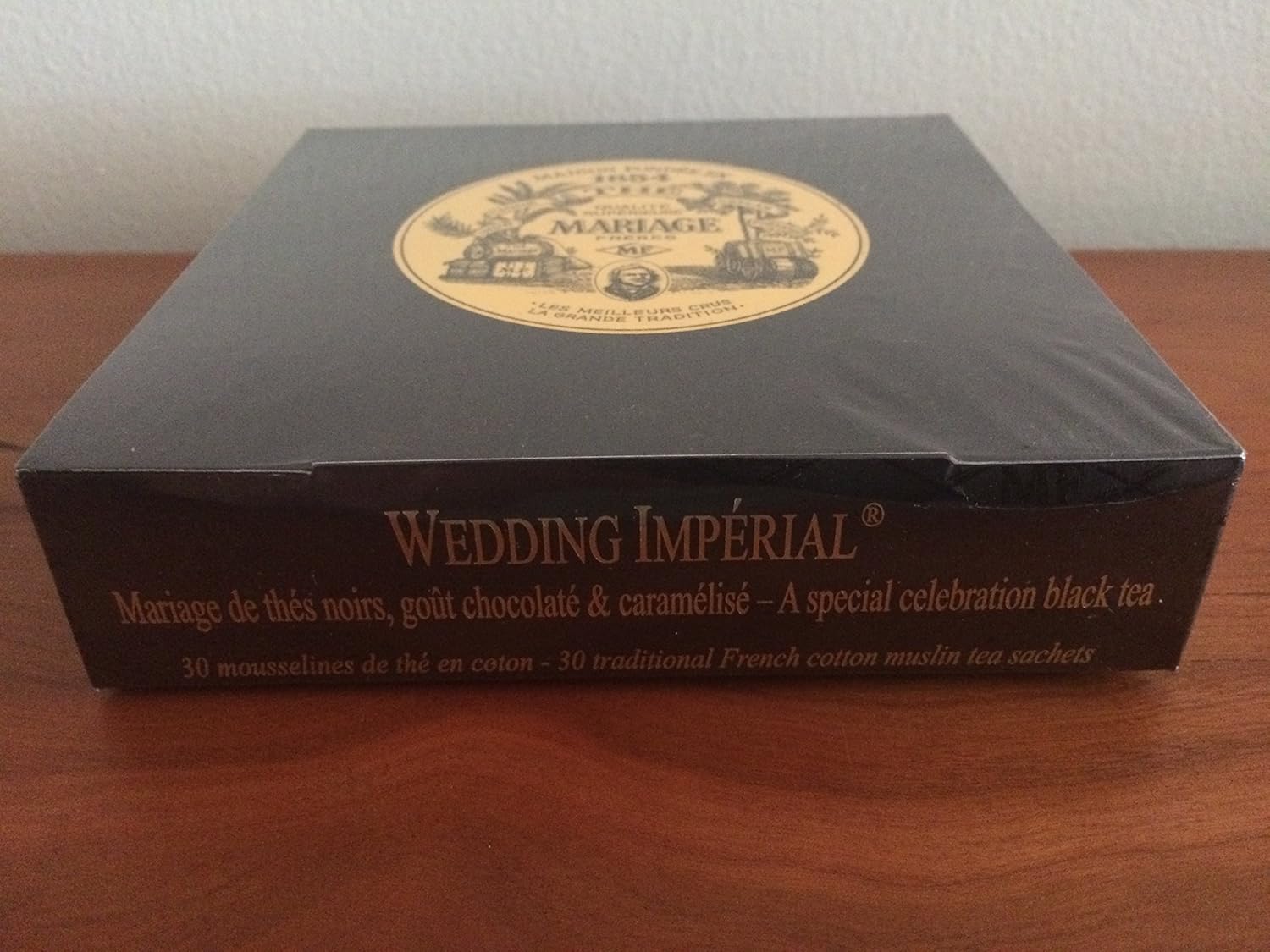 Mariage Frères - WEDDING IMPÉRIAL® - Box of 30 traditional french muslin tea sachets