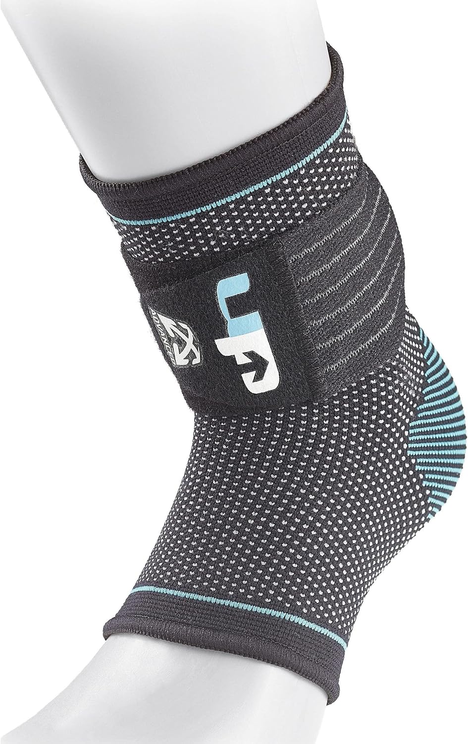 UPD Ultimate Performance Advanced Ultimate Compression Achilles Gel Support, S/M, Black/Blue