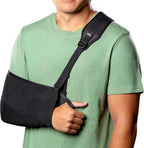 Think Ergo Arm Sling for Shoulder Injury & Rotator Cuff Support – Breathable, Adjustable Arm Sling with Front Buckle, Padded Strap & Thumb Loop, Left or Right Arm, Adult Support