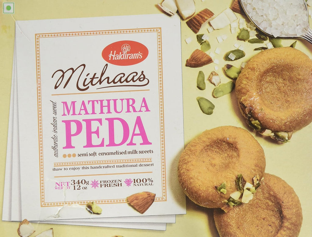 Haldirams, Mithaas Mathura Peda (Indian Sweets), 340 Grams(gm)