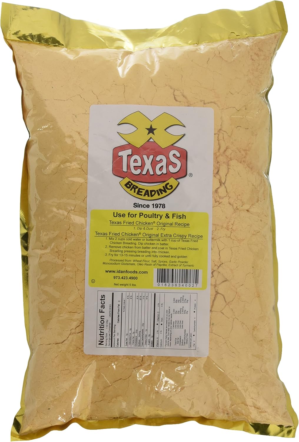 Texas Fried Chicken Breading, 5 lbs.