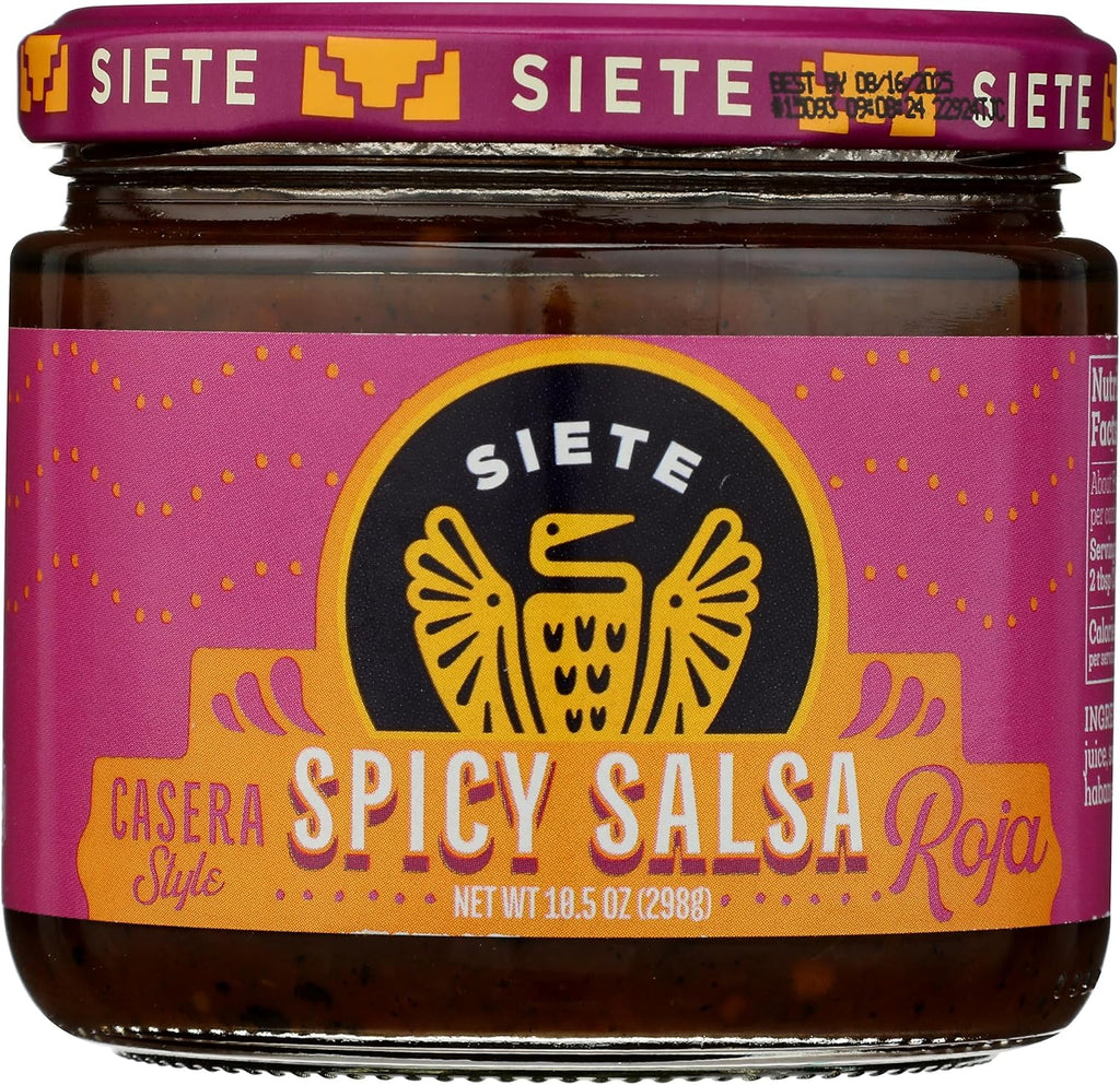 Siete Salsa Spicy Casera 10.5 OZ
