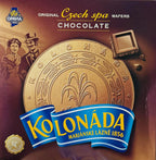 Opavia Tradicni lazenske oplatky Kolonada 200g Original Czech Spa Round Wafers with Chocolate Filling (3-Pack)