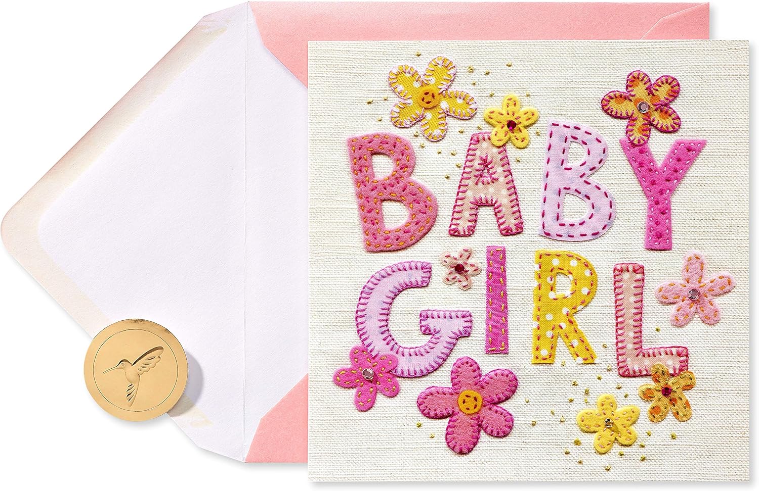 Papyrus New Baby Girl Card (Warm and Loving Welcome)