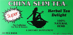 China Slim Tea Super Slim Dieter's Delight All Natural 18 Tea Bags - SET OF 3