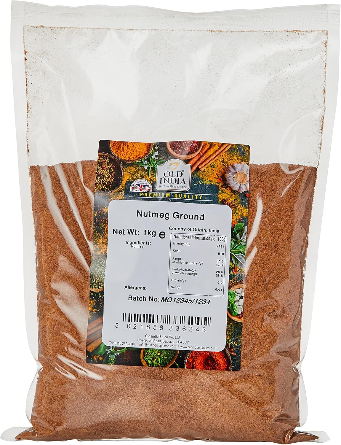 Old India Nutmeg Ground 1 Kg