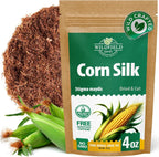 4 oz. Dry Corn Silk Tea Cornsilk Herb (Stigma Maydis) - 113g Corn Silk Tea Bags Herbal Barba De Maiz (Barba De Elote)