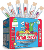 Otter Pops Freezer Bars, 100% Fruit Juice Ice Pops, Original Flavors (80ct – 2oz bars)