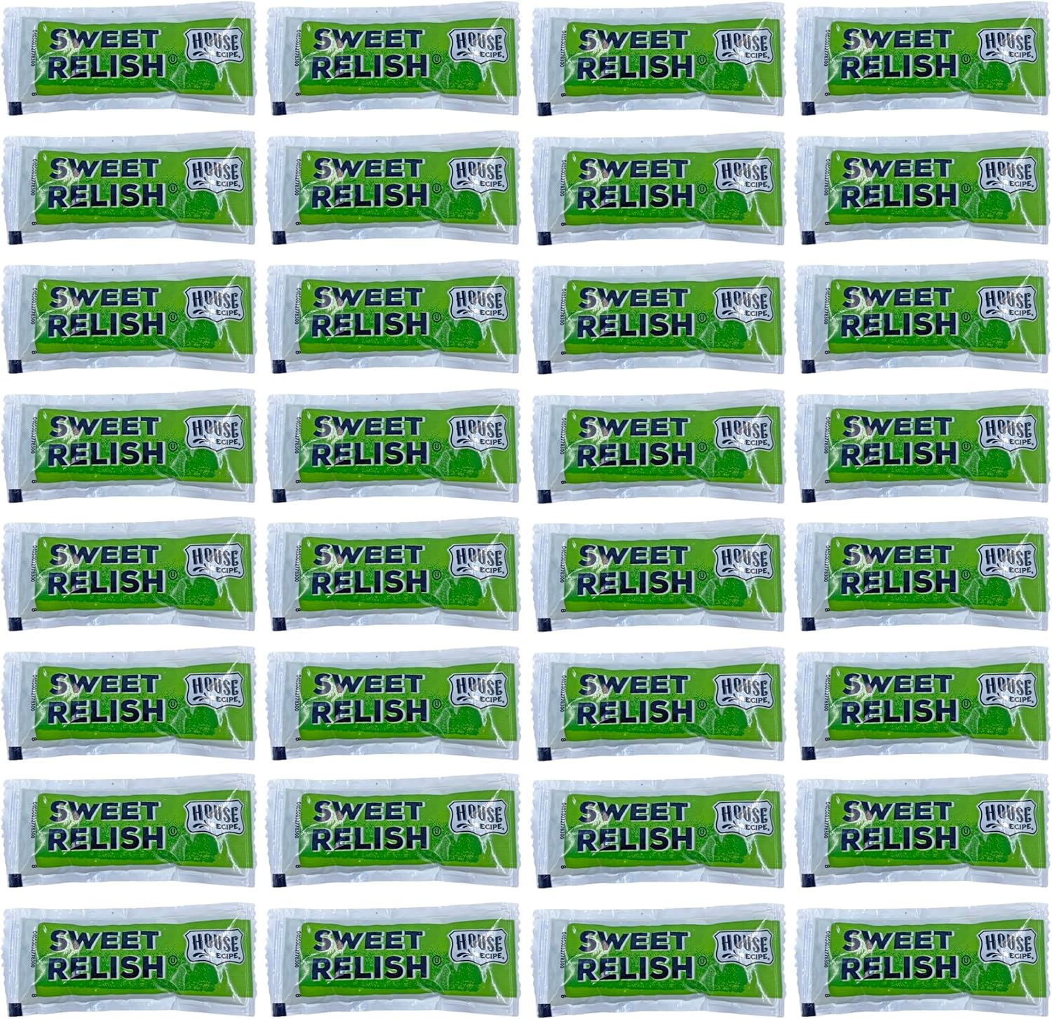 House Recipe Sweet Relish 9g Packets | Kosher | 50 Count