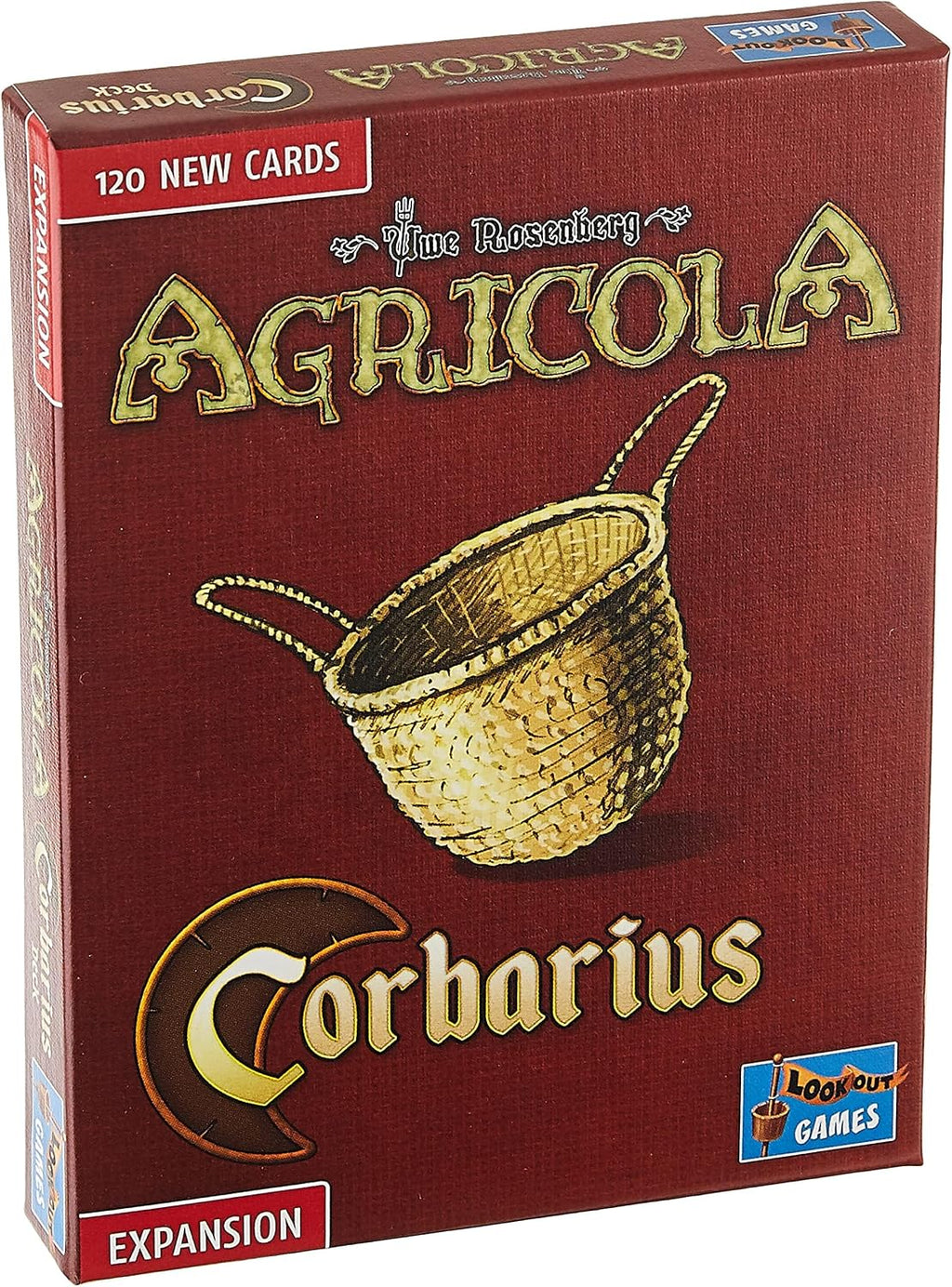 Agricola (Revised Edition) Corbarius Deck Expansion | Strategy Game | Farming Game for Adults and Teens | Advanced Board Game | Ages 12+ | 1-4 Players | Avg. Playtime 90 Mins | Made by Lookout Games