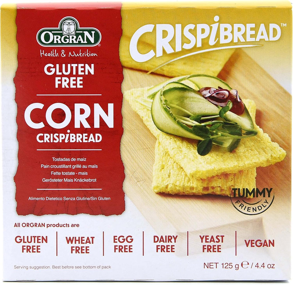 Orgran Corn Crispbread, 4.4 Ounce