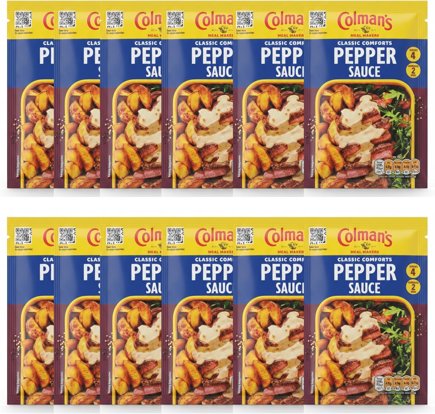 Colmans Pepper Sauce Mix 12 x 40gm