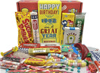 RETRO CANDY YUM ~ 1952 74th Birthday Gift Box Nostalgic Candy Mix from Childhood for 74 Year Old Man or Woman Born Back in 1952 Jr