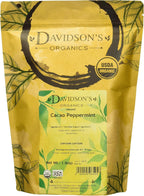 Davidson's Organics, Cacao Peppermint, Loose Leaf Cacao, 16-Ounce Bag
