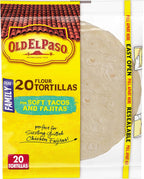 Old El Paso 6" Flour Tortilla, 20 ct