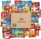 SCHOOLHOUSE SNACKS - Snacks for Kids (50 Count) | Snack Box for Kids with American Cracker and Cookie Assortment | Perfect Kids School Snacks, Variety Snack Box, Camp Care Package, Travel Food, Snack Gift Box