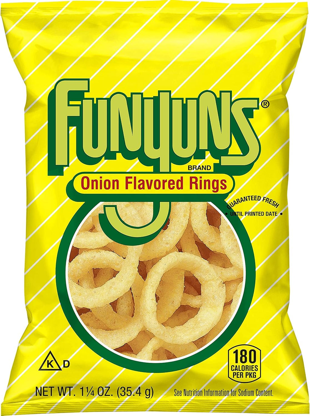 Funyuns Onion Flavored Rings, 1.25 Ounce (Pack of 64)