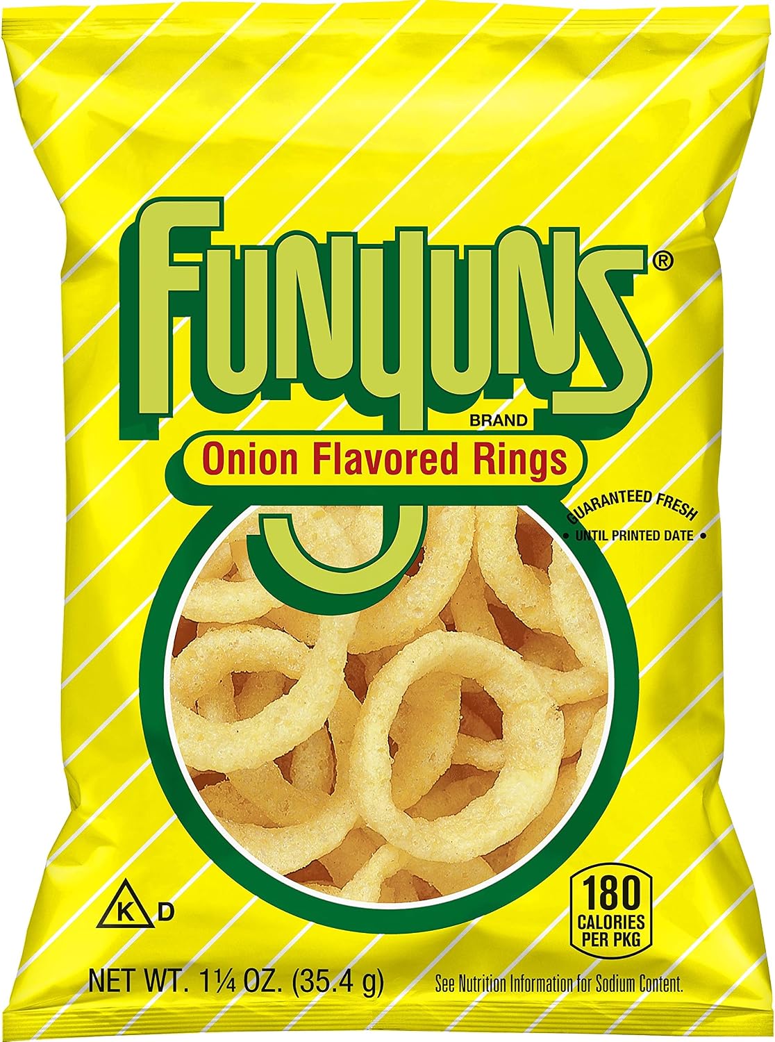 Funyuns Onion Flavored Rings, 1.25 Ounce (Pack of 64)