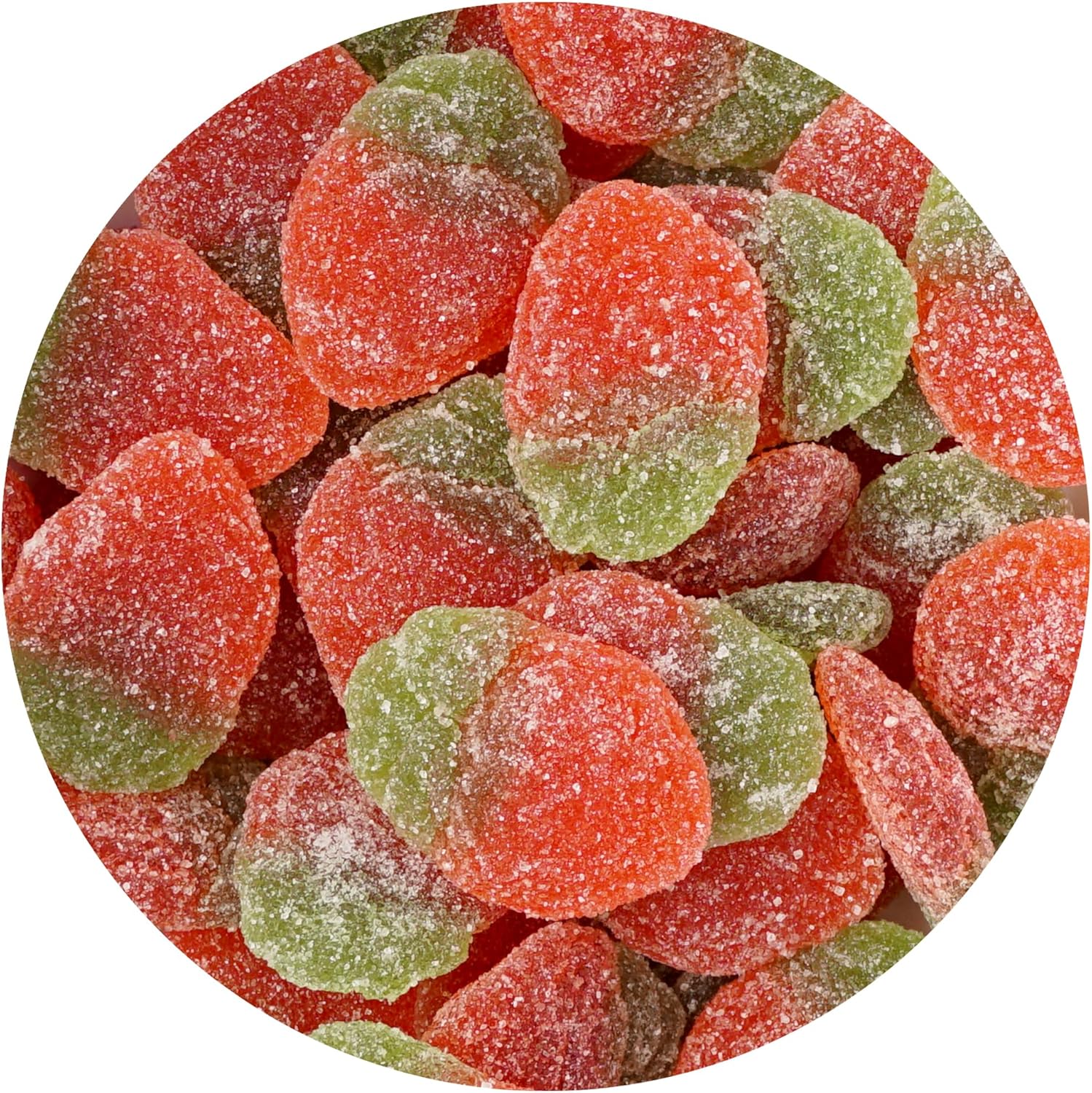Sour Strawberries Gummies, 1 Pound Bulk Bag, The Hampton Candy Company