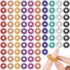 200 Pcs Acupressure Rings Fidget Spiky Sensory Finger Massager Ring Stress Relief Fidget Sensory Toys Anxiety Relief Toys Stress Reducer for Men, Women(Classic Color)