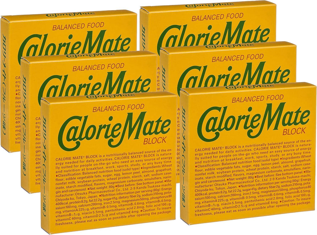 Otsuka Calorie Mate Balanced Food Fruit 2.82oz/80g (6pack)