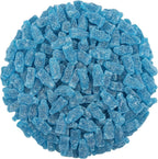FirstChoiceCandy Sour Mini Gummy Soda Bottles (Blue Raspberry, 2 Pound)