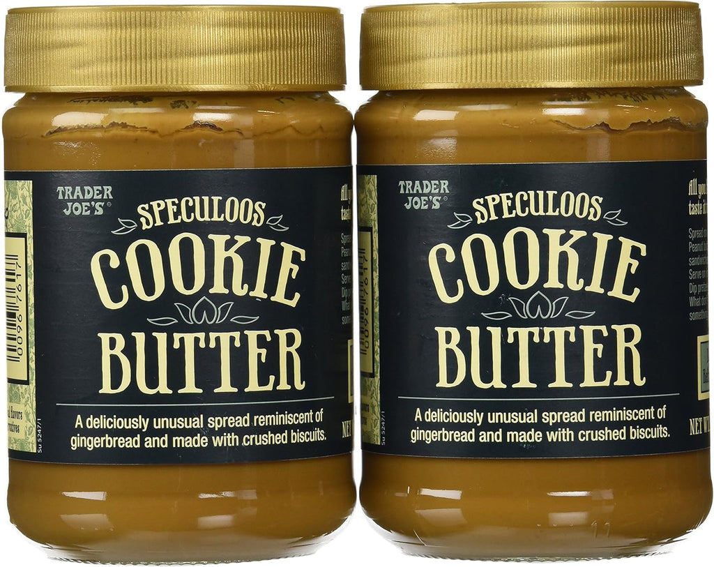 Trader Joe's Speculoos Cookie Butter 14.1 Oz (Pack of 2)