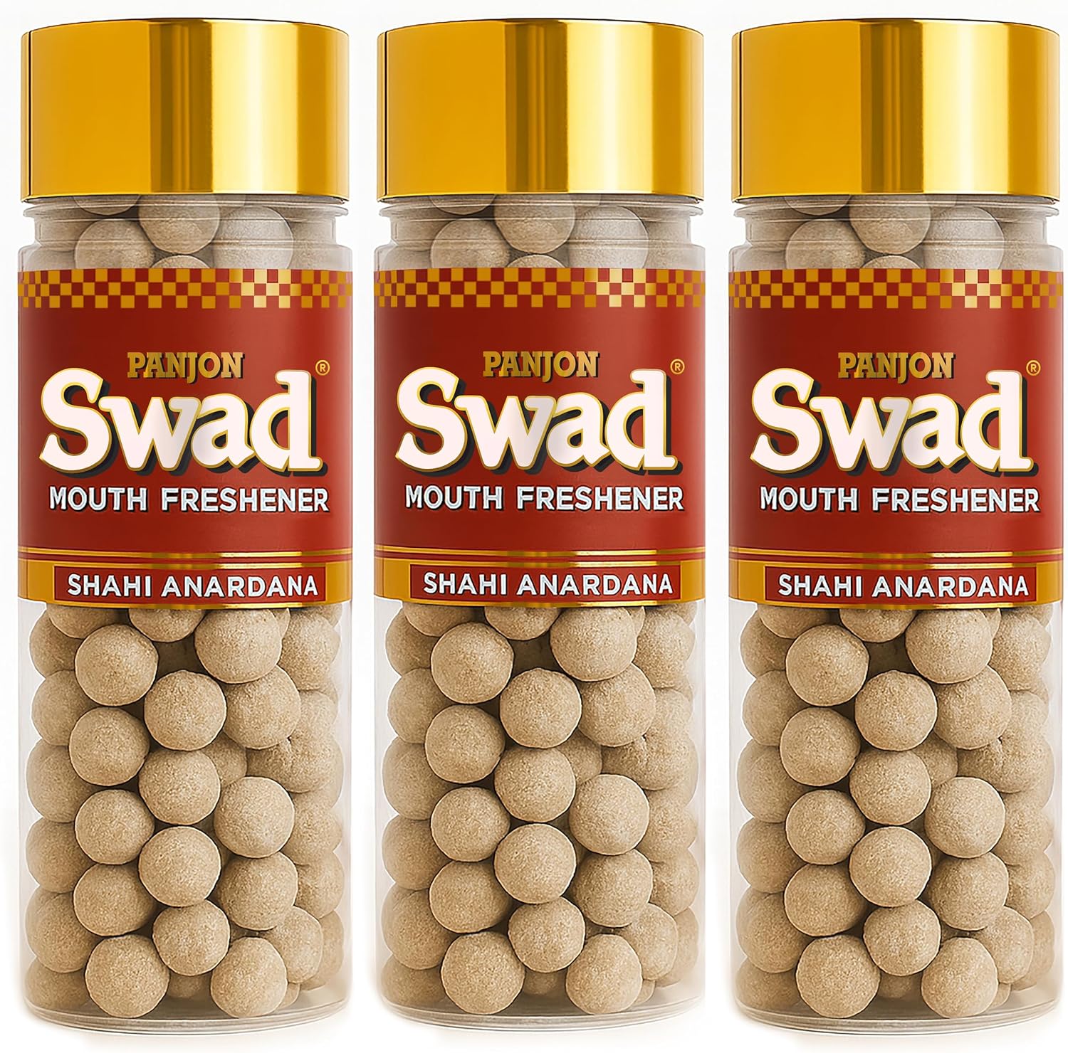 Panjon Swad Pachak Shahi Anardana Goli (Pack of 3), 330 gm