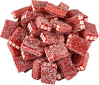 Cozy Confections Sour Strawberry Licorice Bricks, 1 Pound