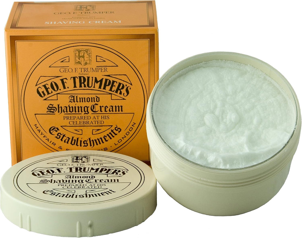 Geo F. Trumper Almond Shaving Cream Jar